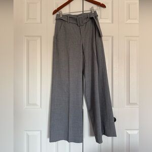 Escada Luxury Gray Women's Wide-Leg Pants